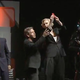 Of course there were selfies. (Screencap: Youtube)